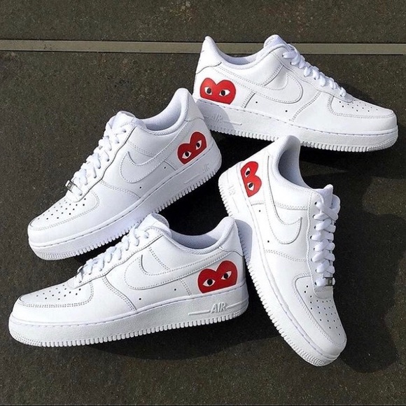 comme des garcons air force 1 custom